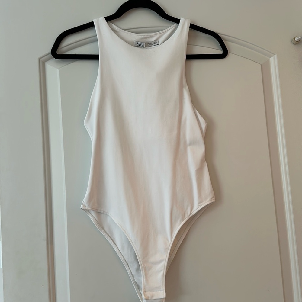 Zara White Bodysuit